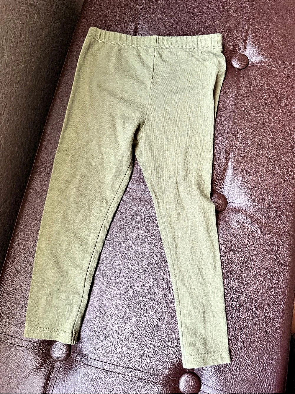 Kids Green Leggings